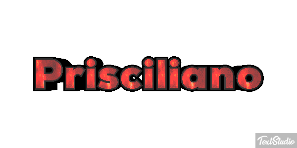 Prisciliano Efecto de texto