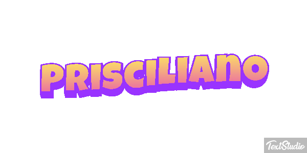 Prisciliano Efecto de texto