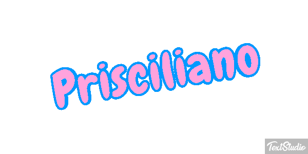 Prisciliano Efecto de texto