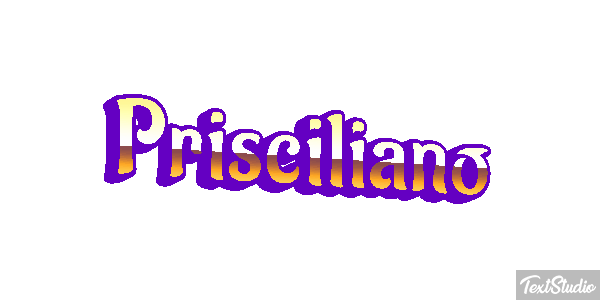 Prisciliano Efecto de texto