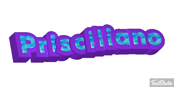 Prisciliano Efecto de texto