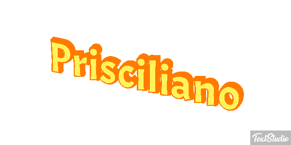 Prisciliano Efecto de texto