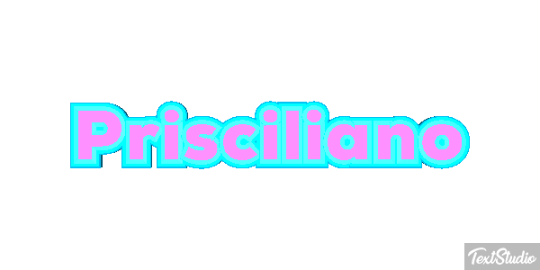 Prisciliano Efecto de texto