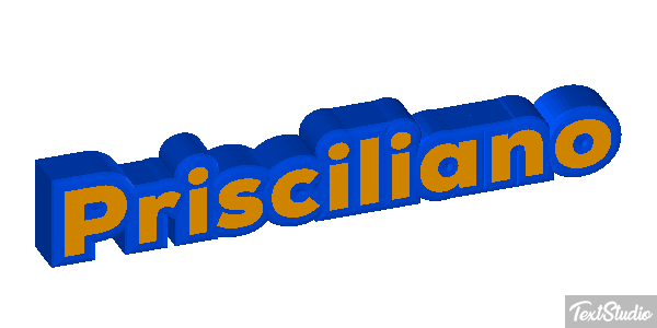 Prisciliano Efecto de texto