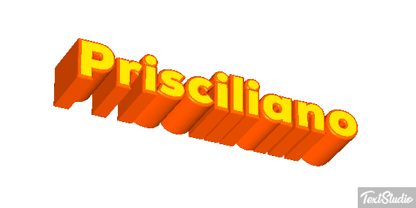 Prisciliano Efecto de texto