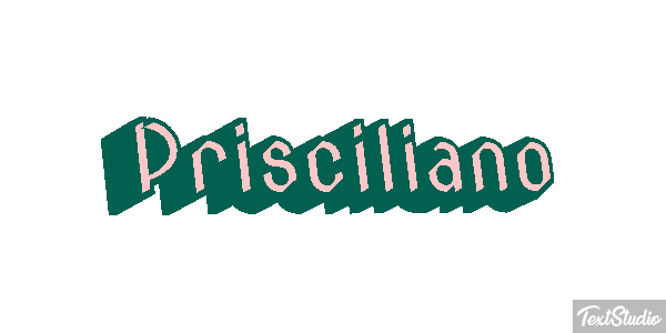 Prisciliano Efecto de texto