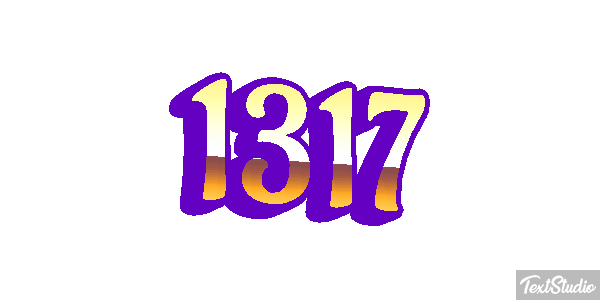 1317 Text effect