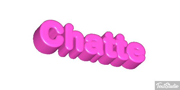 Chatte Effet de texte