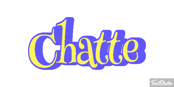 Chatte Effet de texte