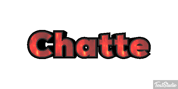 Chatte Effet de texte