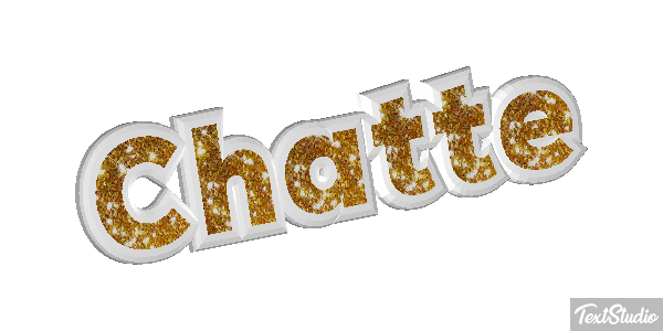 Chatte Effet de texte