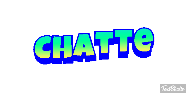 Chatte Effet de texte