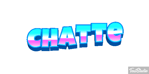 Chatte Effet de texte