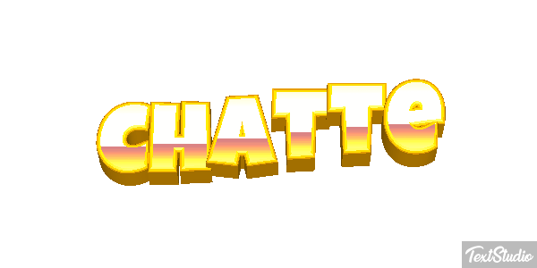 Chatte Effet de texte