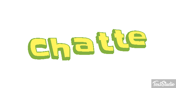 Chatte Effet de texte