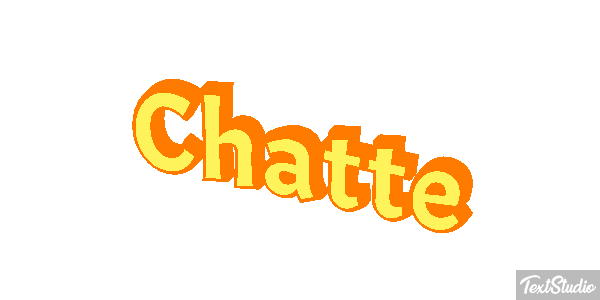 Chatte Effet de texte