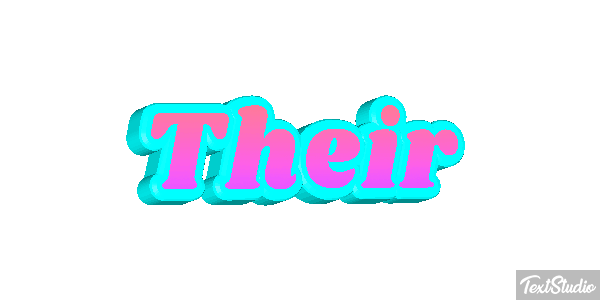 Their Efecto de texto