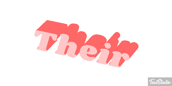 Their Efecto de texto
