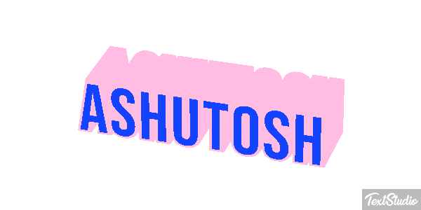Ashutosh Text effect