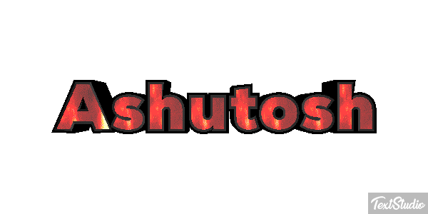 Ashutosh Text effect