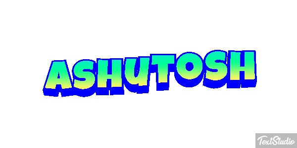 Ashutosh Text effect