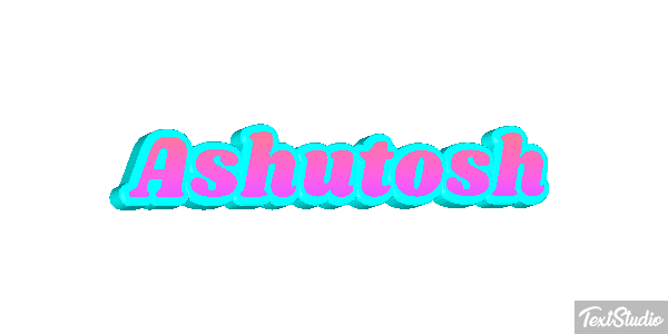 Ashutosh Text effect