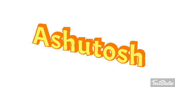 Ashutosh Text effect