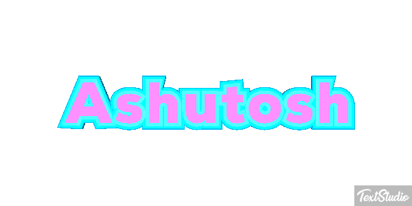 Ashutosh Text effect