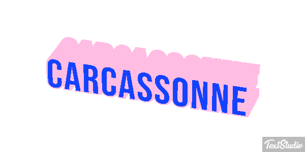 Carcassonne Effet de texte