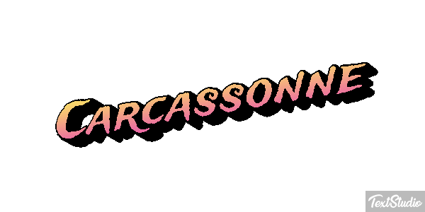 Carcassonne Effet de texte