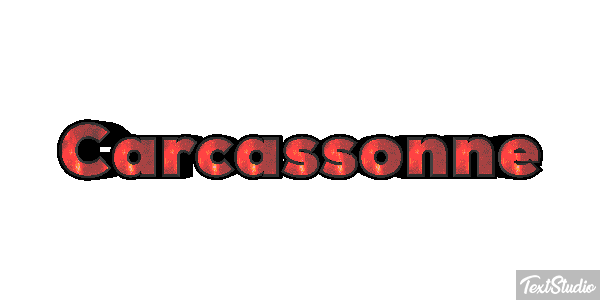 Carcassonne Effet de texte