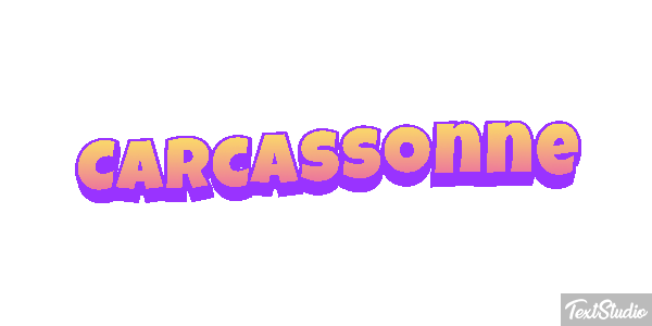 Carcassonne Effet de texte