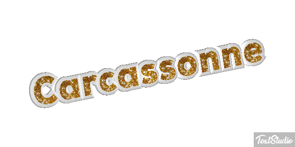 Carcassonne Effet de texte