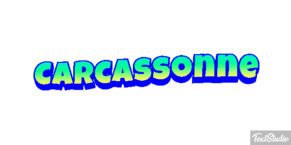 Carcassonne Effet de texte