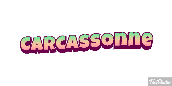 Carcassonne Effet de texte
