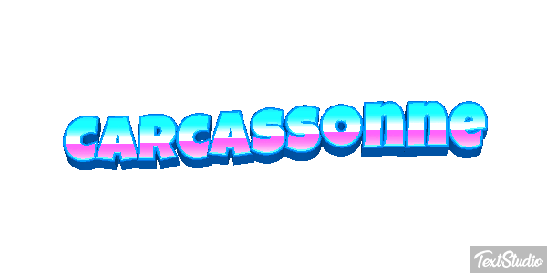 Carcassonne Effet de texte