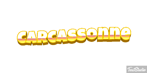 Carcassonne Effet de texte