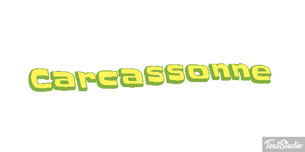 Carcassonne Effet de texte