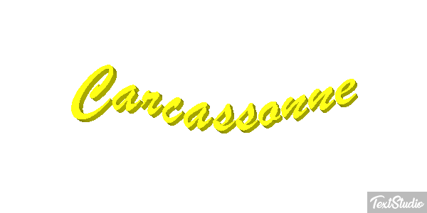 Carcassonne Effet de texte