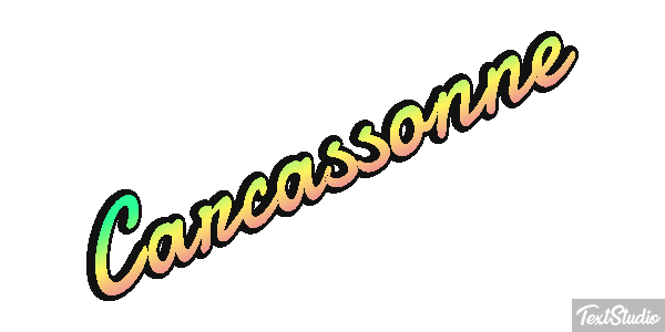 Carcassonne Effet de texte
