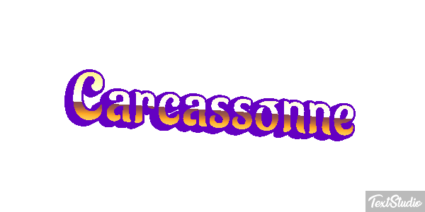 Carcassonne Effet de texte