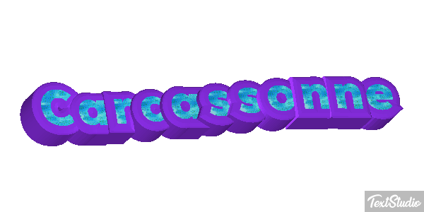 Carcassonne Effet de texte