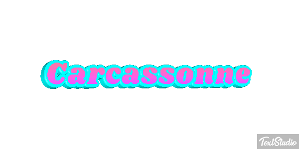 Carcassonne Effet de texte