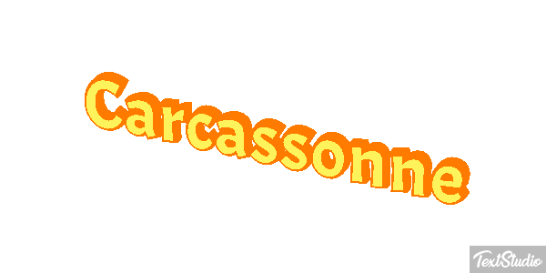 Carcassonne Effet de texte