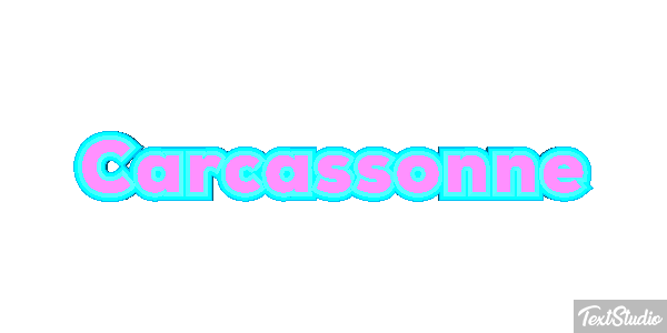Carcassonne Effet de texte