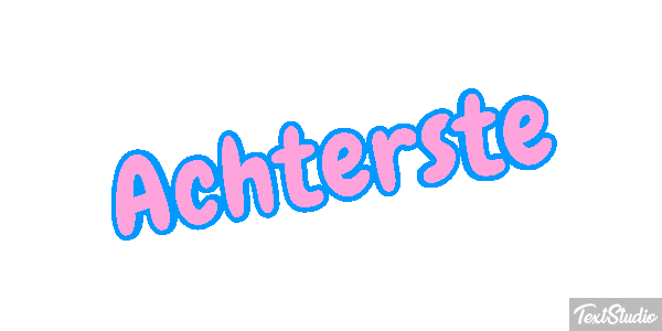 Achterste Tekst effect