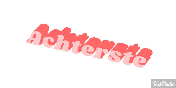 Achterste Tekst effect