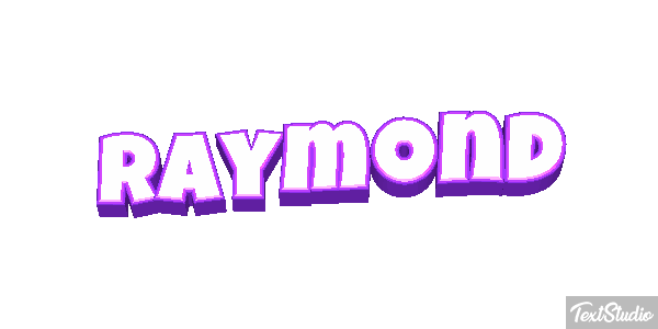 Raymond Text effect