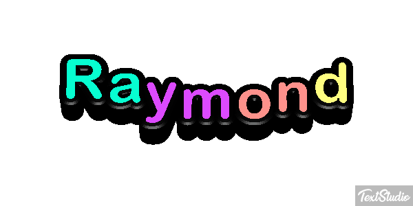 Raymond Text effect
