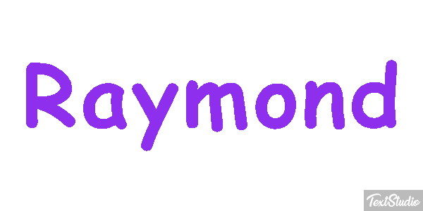 Raymond Text effect